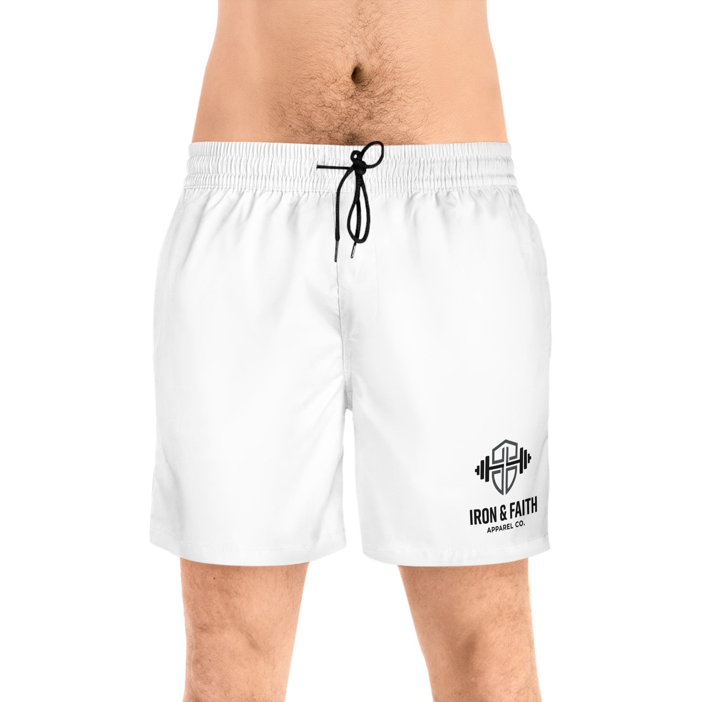 Men's Mid-Length Swim Shorts (AOP)